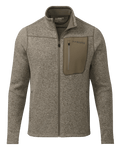 Base Camp Full Zip Sweater | Khaki Heather