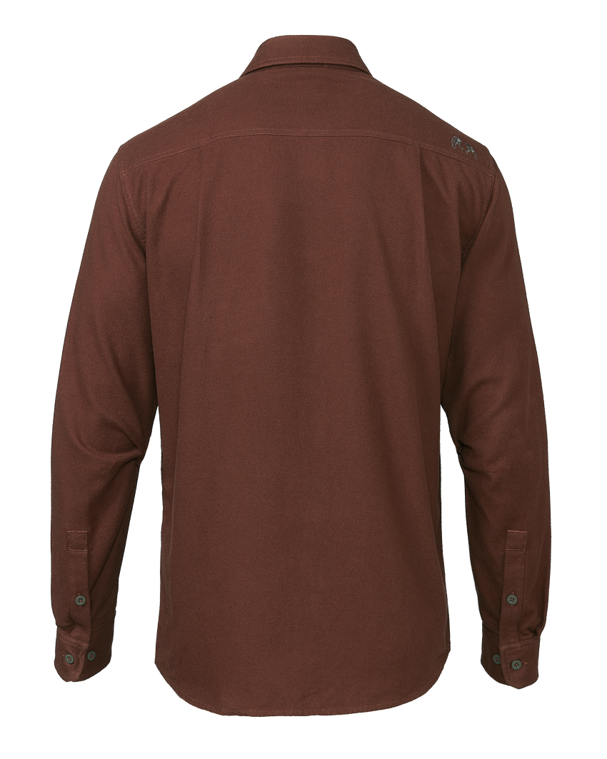 Field Flannel Shirt | Redwood