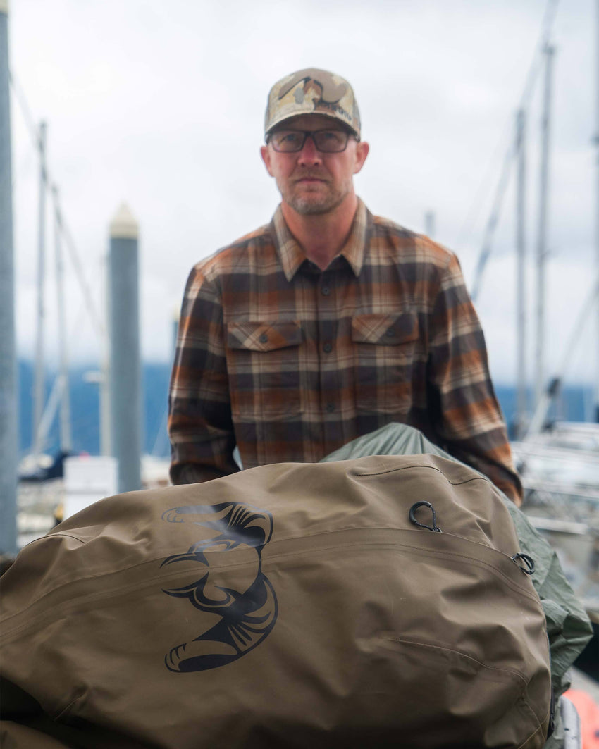 Field Flannel Shirt | Saddle Blockline