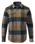 Field Flannel Fleece Shirt Jacket | Valo Plaid