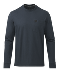 Workgrade LS Pocket Crew | Steel Blue