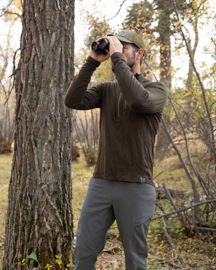 ULTRA Merino 145 Zip-T Hunting Shirt | Verde