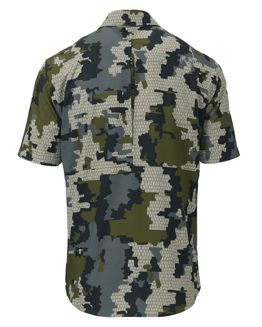 Mesa Vented SS Snap Shirt | Verde
