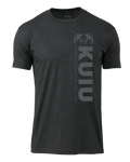 KUIU Solid Vertical T-Shirt | Charcoal