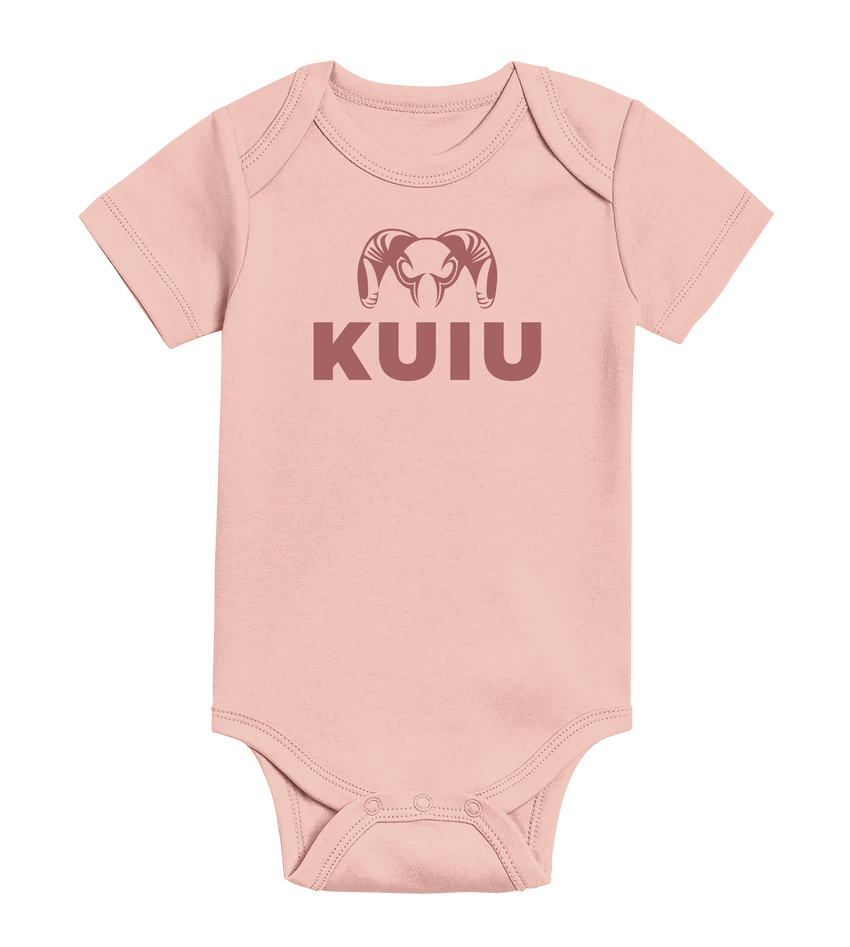 KUIU Stacked Logo Baby One-Piece | Ballet