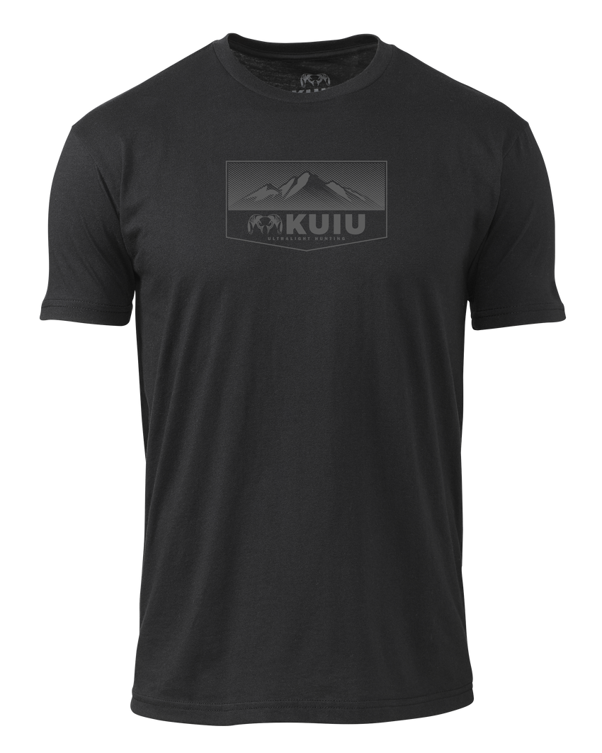 KUIU Ultralight Mountain Logo T-Shirt | Black