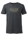 Youth Ultralight Mountain Logo T-Shirt | Charcoal