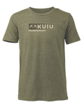 Youth Here to Hunt Gritstone T-Shirt | Military Green