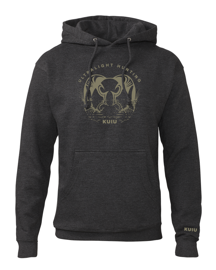 KUIU Waterway Hoodie | Charcoal