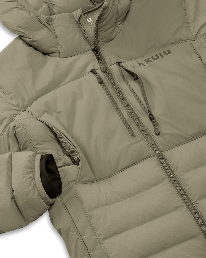 Flyway Insulated Hooded Jacket | Arctic Shadow
