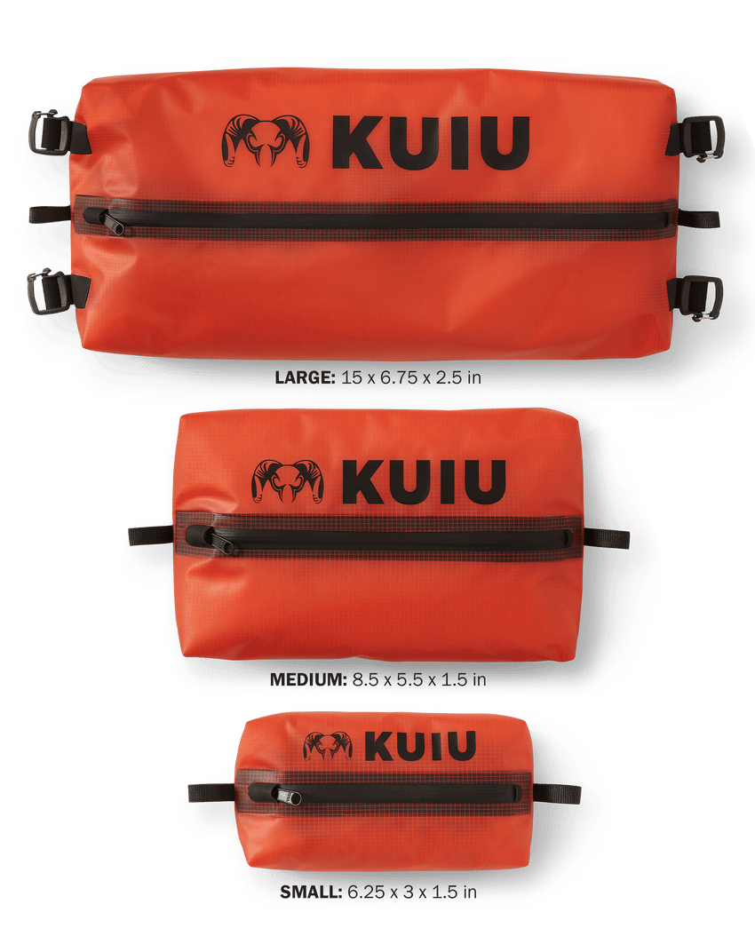 HD Zip Dry Bag | Blaze Orange